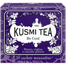Kusmi tea «Be Cool» Blend of herbs, peppermint, liquorice and apple, Саше