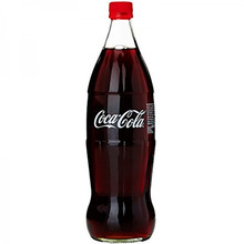 Газированный напиток «Coca-Cola», 1л стекло