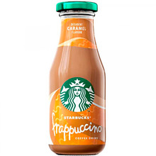 Напиток кофейный «Starbucks» Frappuccino Indulgent Caramel, Старбакс Фраппучино Индульгент Карамель 0.25, стекло