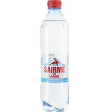 Минеральная вода Саирме SAIRME 0.5 л газированная пэт