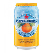 Сокосодержащий напиток Сан пеллегрино San Pellegrino Апельсин 0.33 л