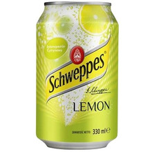 Газированный напиток Швепс Лемон Schweppes ж/б Lemon 0.33 л