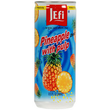 Jefi из сока ананаса с мякотью 0.24л