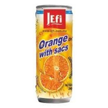 Jefi с апельсиновой пульпой 0.24л