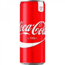 Coca-Cola 0.33л ж/б