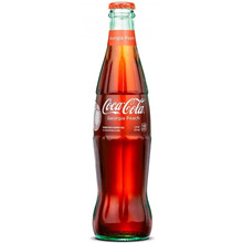 Газированный напиток Кока-Кола Персик Coca-Cola Georgia Peach 0.355 л стекло