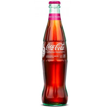 Газированный напиток Кока-Кола Малина Coca-Cola California Raspberry 0.355 л стекло