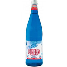 Минеральная вода Лауретана Lauretana Blue 0.75 л газированная стекло