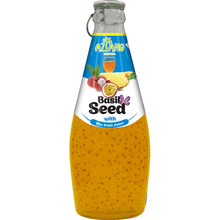 Aziano сок Мультифрукт с семенами базилика, 290 мл