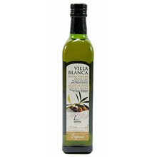 Масло VILLA BLANCA Organic Extra Virgin оливковое 500мл