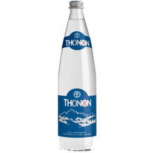 Природная питьевая вода Thonon 0.75 л негазированная стекло