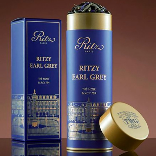 Чай TWG Ritzy Earl Grey Tea Ритц Эрл Грей 100гр купить с доставкой