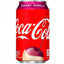 Напиток Кока-Кола Вишня-Ваниль Coca Cola Cherry-Vanilla 0.355 л ж/б