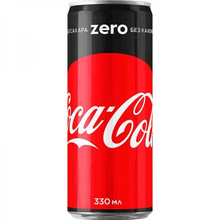 Coca Cola Zero, Кока Кола Зеро 0.33 л