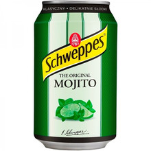Газированный напиток Швепс Мохито Schweppes Mojito 330мл ж/б