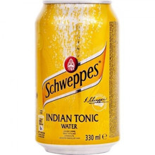 Газированный напиток Швепс Тоник Вотер «Schweppes» Tonic Water 0.33 л ж/б