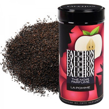 Чёрный чай «Fauchon» La Pomme, карамелизированное красное яблоко, 140гр., банка