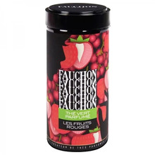 Зелёный чай «Fauchon» Red Fruits, красные фрукты, 80гр., банка