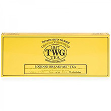 Чай «TWG» London Breakfast Tea, ТВГ Лондонский чай для завтрака 15шт x 2.5 гр