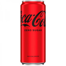 Напиток «Coca-Cola» Zero Sugar slim, 0.33, без сахара, банка