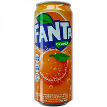Газированный напиток «Fanta» Orange, Фанта Апельсин 0.5л, ж/б