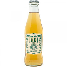 Тоник «Indi» Organic Ginger Ale, Инди Органический Тоник, Имбирный Эль (USDA Organic) 0.2л, стекло