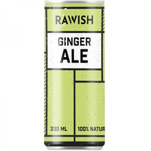 Напиток Тоник «Rawish» Ginger Ale, Равиш Джинджер Эль 0.33л, банка