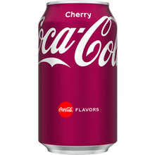 Газированный напиток «Coca-Cola» Cherry, Кока Кола Черри Вишня 0.33л. банка