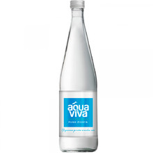 Минеральная лечебная вода Aqua Viva, Аква Вива 0.75л. без газа, стекло