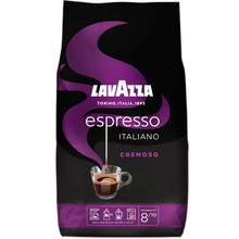 Кофе «Lavazza» Espresso Cremoso, Лавацца Эспрессо Кремосо 1кг, зерно, пакет