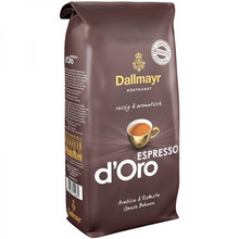 Кофе «Dallmayr» Espresso Doro Ganze Bohnen, Даллмайер Эспрессо Доро Ганзе Бохнен зерно, 1кг, пакет