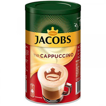 Кофе молотый «Jakobs» Typ Cappuccino, Якобс Капучино 400гр, банка