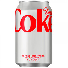 Напиток Кока-Кола Диет Coca-Cola Diet Coke Refreshing Taste no calories, no sugar 0.33л. банка