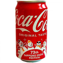 Напиток Coca-Cola Original Taste 73th Sapporo Snow Festival, Кока-Кола Оригинальный вкус, 73й фестиваль Саппоро (Japan) 0.35л. банка