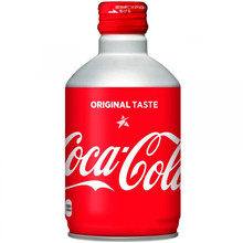 Газированный напиток Coca-Cola Original Taste, Кока-Кола Ориджинал Тейст (Япония) 0.3 алюминиевая бутылка