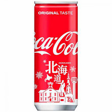 напиток Coca-Cola Original Taste Hokkaido, Кока-Кола Оригинальный вкус Хоккайдо (Japan) 0.25л. банка