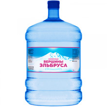 Минеральная вода «Солнечные Вершины Эльбруса» 19л, пластик