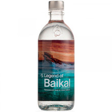 Минеральная вода «Legend Baikal» Limited Edition, Легенда Байкала Лимитед Эдишен 0.5л, без газа, стекло