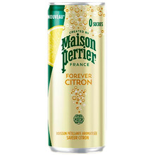 Напиток Perrier Forever Citron, Мейсон Перье Цитрон навсегда, Лимон без сахара 0,33л ж/б