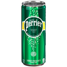 Минеральная вода Perrier, Перье, 0.33л, с газом ж/б