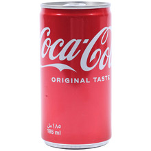 Напиток «Coca-Cola» Original Taste, Кока Кола Ориджинал Тейст 0.185л. банка (Ирак)