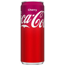 Напиток «Coca-Cola» Cherry Slim, Кока Кола Черри Вишня Слим 0.33л. банка (Польша)