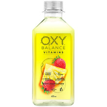 Напиток «Oxy Balance» Vitamins, Окси Баланс Витамины Ананас, Земляника 0.4л, пэт