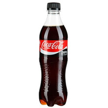 Газированный Напиток Coca Cola Zero, Кока Кола Зеро 0.5л, пэт (Республика Беларусь)