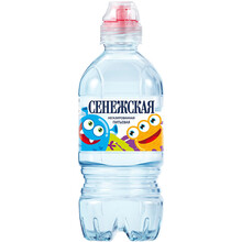 Минеральная вода «Сенежская» 0.35 Kids, без газа, sport крышка, пэт