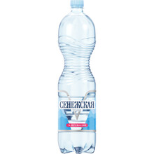 Минеральная вода «Сенежская» 1.5л, с газом, пэт