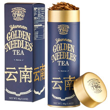 Чай «TWG» Yunnan Golden Needles, ТВГ Юннань Золотые Иглы, Фундук, Пряности, Карамель 40гр. туба