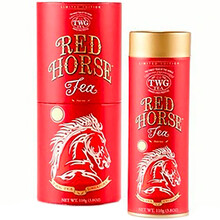Чай красный «TWG» Red Horse 2026, ТВГ Красная Лошадь, Красные ягоды 100гр. туба