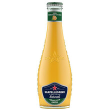 Сокосодержащий напиток S.Pellegrino Naturali Aranciata Amara (bitter), С.Пеллегрино Горький Апельсин 0,2л x 24шт, стекло