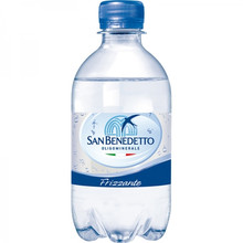 Минеральная вода San Benedetto Сан Бенедетто 0.33 л газированная, пэт